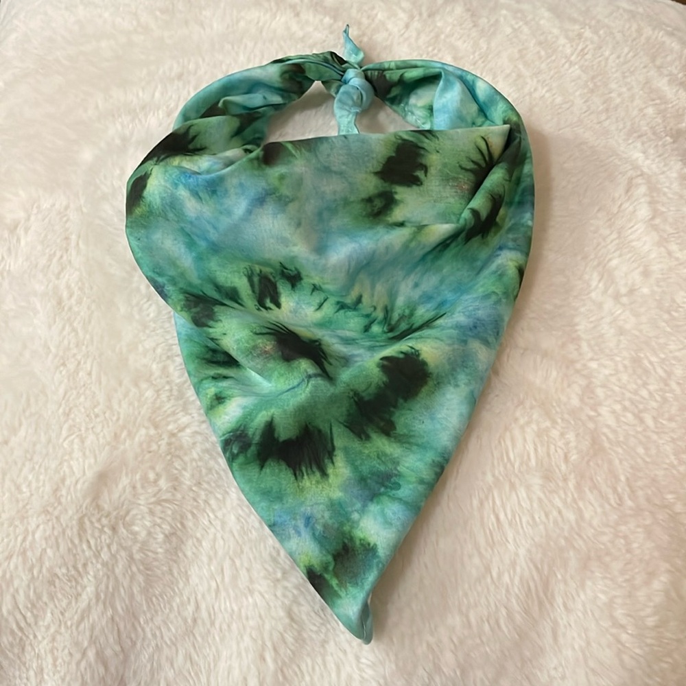 Tropical Breeze Tie on Dog Bandana